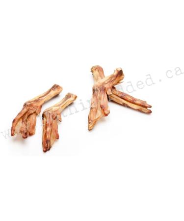 100% Canadian Duck Feet Treats for Dogs 3lb Bulk Single Ingredients with Nothing Added - Buy Online on GoSupps.com