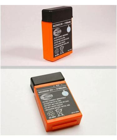 Pack of 5 - 2100mAh 6V BA225030 Ni-Mh Rechargeable Battery for HBC Radiomatic Crane Remote Control Pump Truck - International Shipping Available - Buy Online on GoSupps.com