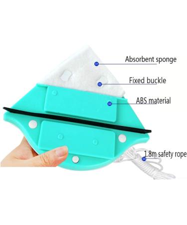 Window Cleaner Wipers Window Cleaner for Windows Fish tanks Skylights Patio doors Bedroom Windows and Even shower screens Mirror and tiles Home Cleaning Brush - Buy Online on GoSupps.com