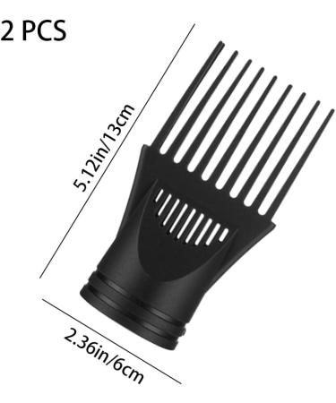 JiangbihanXX Hair Dryer Diffusers Wind Blow Cover Comb Attachment Nozzle Professional Blow Dryer Mouth Nozzle Attachments for Hair Styling (2Pcs) - Buy Online on GoSupps.com