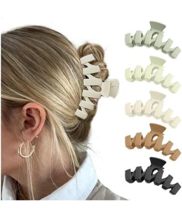 Hair Clips For Women Claw Clips Bow Hair Clips Claw Clips Claw Clips For Thick Hair Large Hair Clips(Color:A2) - Buy Online on GoSupps.com