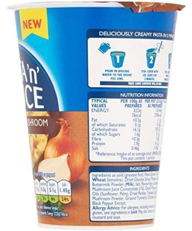 Batchelors Pasta 'n' Sauce Pots Bundle - 6 Pack Set with Chicken & Mushroom, Cheese & Broccoli Flavors - Buy Online on GoSupps.com