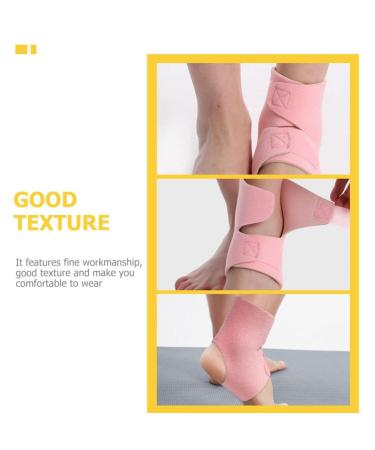 Buy SOLUSTRE Sports Ankle Sleeves - Compression & Protection for Enhanced Performance | Unisex Ankle Covers in Pink - Buy Online on GoSupps.com