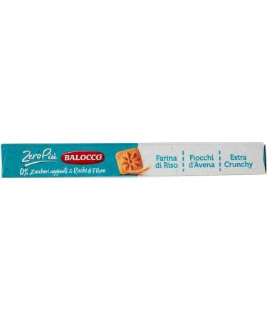 Balocco Zero Pi Biscotti Pack of 12 biscuits without added sugar rice flour oat flakes and crunchy 230 g pack + Italian Gourmet Polpa di Pomodoro box 400 g - Buy Online on GoSupps.com