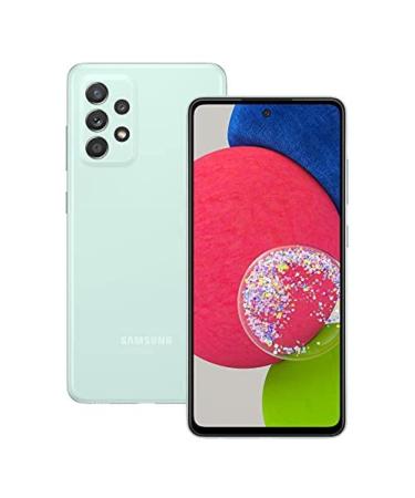 Samsung Galaxy A52s 5G Smartphone Dual SIM Android Mobile Phone 6 GB RAM 128 GB Memory Awesome Mint (UK Version) (Renewed) 128GB Awesome Mint