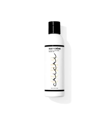 Silky Cr me - Silk Protein Styling Cr me for Curly Wavy Coily Kinky Hair Sulfate Free Paraben Free Fragrance Free 6 oz