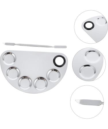 Buy Ipetboom 2 Stainless Steel Makeup Nail Art Tool Set | Professional Makeup Spatula & Manicure Accessories - International Shipping Available - Buy Online on GoSupps.com