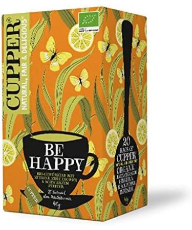 Cupper Tea Be Happy 4pack 4 x 40 g - Buy Online on GoSupps.com