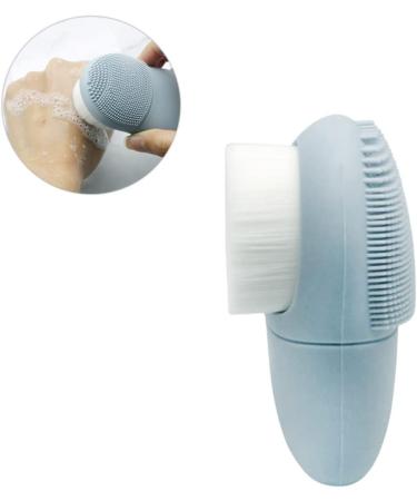 1pc Electric Cleaning Handheld Mat Scrubber Cleaning Brush Electric Manual Cleansing Brush Pore Cleaning Brush Facial Cleaning Brush Cleansing Dual Brush Detergent Face - Buy Online on GoSupps.com