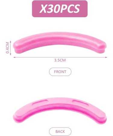 30 Pieces Eyelash Curler Pads Eyelash Curler Replacement Strips Eyelash Curler Replacement Pads Eyelash Curler Refills Tweezers Eyelash Curler Refills (Pink) - Buy Online on GoSupps.com