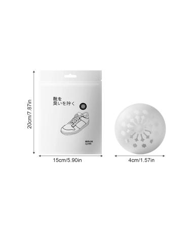 18-Pack Deodorant Balls for Shoes | Sneaker Freshener & Reusable Sports Shoe Deodorizer | Ideal for Trainers Lockers Sports Bags Cars - Buy Online on GoSupps.com