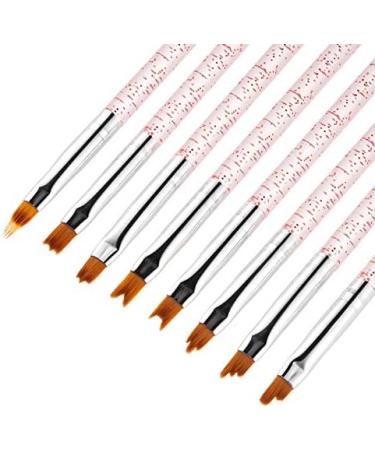 JHCHA 8pcs Flower Nail Art Brush Pens - Gel UV Nail Painting & Design Tools for Perfect Floral Nail Art - Buy Online on GoSupps.com