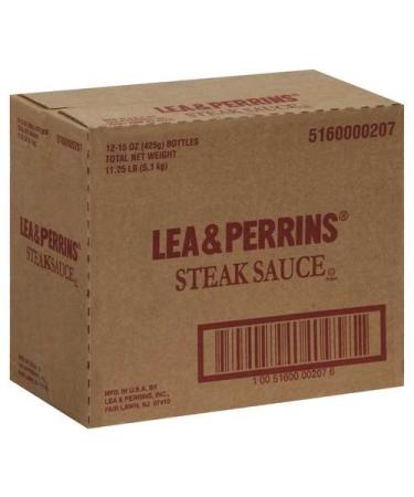 L & P Steak Sauce - 12 Pack