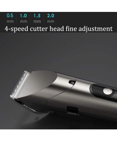 Rechargeable Cord/Cordless Haircutting Kit - Clipper with LCD Display for Men | Hair Shaver & Trimming Set - Buy Online on GoSupps.com