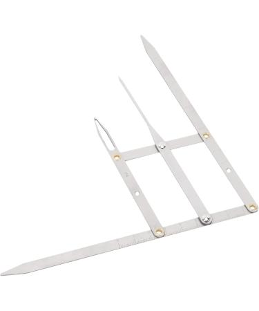 Luejnbogty 1Pcs Eyebrow Ruler Permanent Makeup Eyebrow Ruler Golden Ratio Divider Caliper Microblading Stencil Shaping Tool Tattoos Accessories Supplies - Buy Online on GoSupps.com