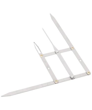 Srutueo 1Pcs Eyebrow Ruler Permanent Makeup Eyebrow Ruler Golden Ratio Divider Caliper Microblading Stencil Shaping Tool Tattoos Accessories Supplies - Buy Online on GoSupps.com