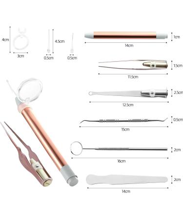 Tonsil Stone Removal Kit - Professional Stainless Steel Tools for Easy Oral Care & Relief - Buy Online on GoSupps.com