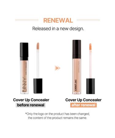 IM UNNY Full Cover Up Tip Concealer SPF30PA++ 7.5g (Natural Beige) - Waterproof Liquid Concealer for Dark Circles, Trouble Skin, Blemishes, Acne | K-Beauty Makeup - Buy Online on GoSupps.com