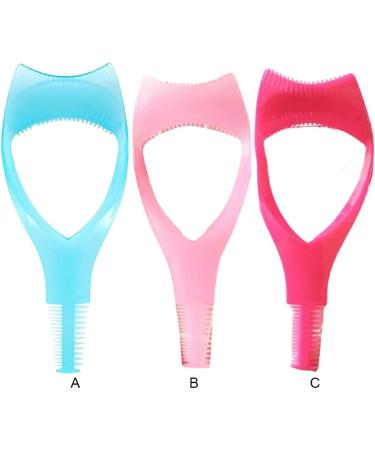 Dajidafu Mascara Shield Makeup Tool Cosmetic Lash Fine Workmanship Compact Size Simple for Operation Auxiliary Long-lasting Women Supplies Rose Red - Buy Online on GoSupps.com