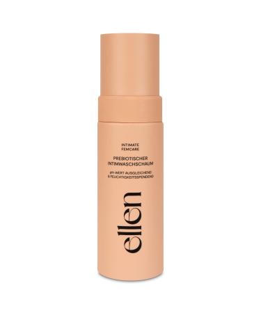 Ellen Prebiotic intimate washing foam Deluxe |Contains moisturizing lactic acid |Reduces irritation and strengthens the protective barrier of the skin |Perfume -free and vegan 1 piece (1 Pack) - Buy Online on GoSupps.com