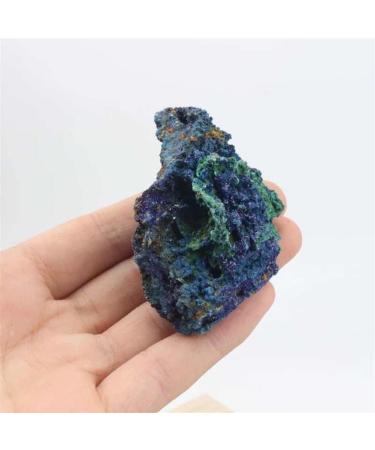 130g-180g raw Azurite Stone 1 Piece of Natural Azurite for Decoration Home Collections 1pc - Buy Online on GoSupps.com