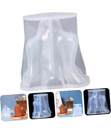 PRETYZOOM Ghost Silicone Mold Ice Sphere Mold Tray Mold Pudding Mold Handmade Craft Mold Accessories Self Made 7X8X8.5CM As Shown - Buy Online on GoSupps.com