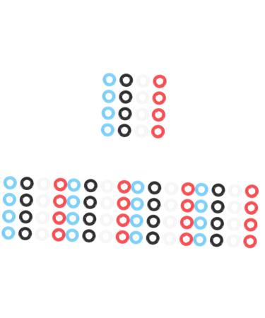 Ultechnovo 40 pair of glasses stopper ear pads for glasses anti-slip glasses hooked hooks made of glass glasses bone pillows glasses-tracker sunglasses ear handles round glasses support pebbles