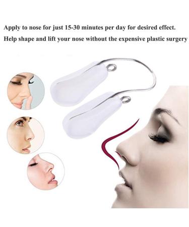 Nose Shaper Clip | Pain-Free Silicone Nose Bridge Straightener & Slimming Rhinoplasty Tool for a Beautiful Defined Nose - Buy Online on GoSupps.com