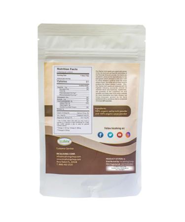 Sacha Inchi Complete Protein Powder with Cacao - Organic Superfood for Muscle Energy & Health | International Shipping Available - Buy Online on GoSupps.com