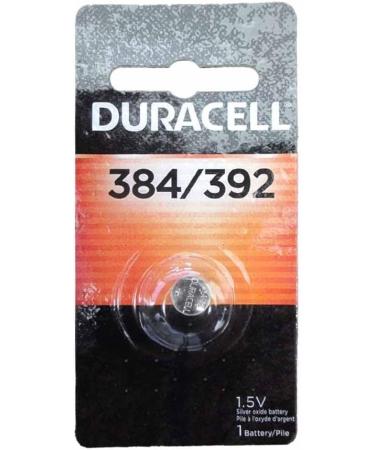 Duracell 384/392 Silver Oxide Button Battery - Long-Lasting 1.5V - 1 Count - International Shipping Available - Buy Online on GoSupps.com