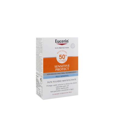 Eucerin Sun Fluid Mattifying SPF 50+ - Lightweight Sunscreen for Oily Skin - 50ml | Buy Online & Ship Internationally - Buy Online on GoSupps.com
