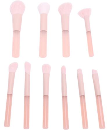 Peach Makeup Brushes Set Fluffy Eye Shadow Blending Brush with Slope Design Soft Bionic Filament for Easy Makeup Application - Buy Online on GoSupps.com