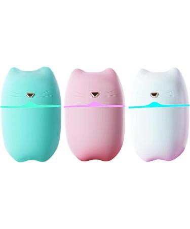 Generic 260ml Cat Mini Humidifier Essential Oil Diffuser White - Buy Online on GoSupps.com