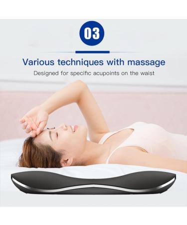 Rkxkj Electric Back Extension Device | Adjustable Air Pressure & Vibration for Pain Relief | Heating Function for Relaxation - Buy Online on GoSupps.com
