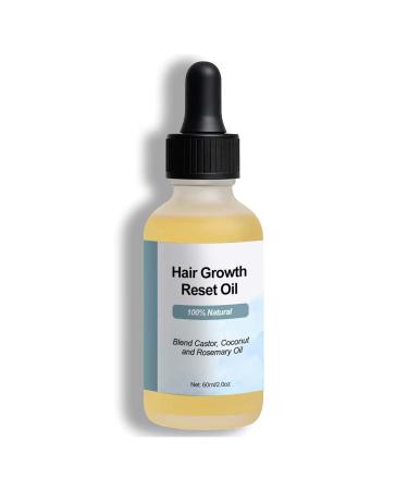 Huile de croissance des cheveux croissance des cheveux et r initialisation de l'huile coiffes de romarin soins essentiels pour les cheveux endommag s sec s rum nourrissant (1pc)