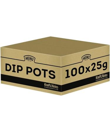  HEINZ Heinz Ketchup Dip Pot 25 g x 100 sans gluten - Buy Online on GoSupps.com