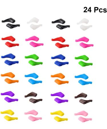 Buy Doitool 24 Pairs Silicone Anti-Slip Glasses Ears Tube Hook - Slide-Resistant Brass Earrings for Eyewear - International Shipping Available - Buy Online on GoSupps.com