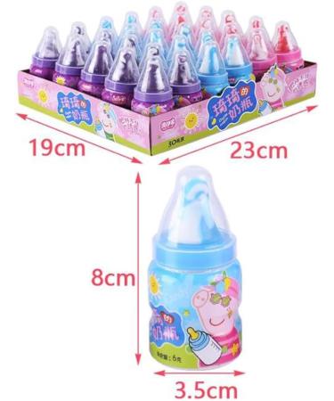 Pacifier-shaped Hard Candy Bottle-shaped Sweets Children's Day Gift Creative Snack 6g/0.21oz/pcs (10 pcs) - Buy Online on GoSupps.com