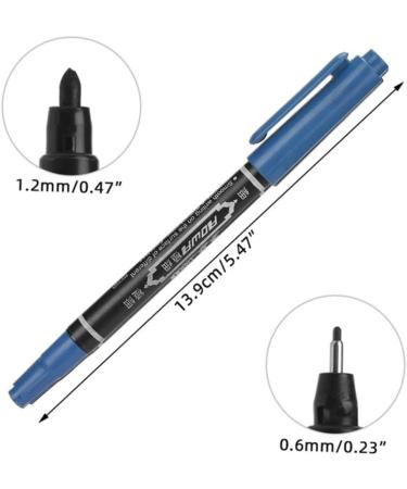 Healvian 40 Pcs Marker Pen Pen Waterproof Brow Pencil Tool Brow Pen Marking Pen Plastic - Buy Online on GoSupps.com
