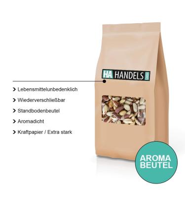 Raw Untreated Paranese Nuts - Unsalted Parannic Kernels in Reversible Packaging | 1kg & 5kg | Premium Quality | International Shipping - Buy Online on GoSupps.com