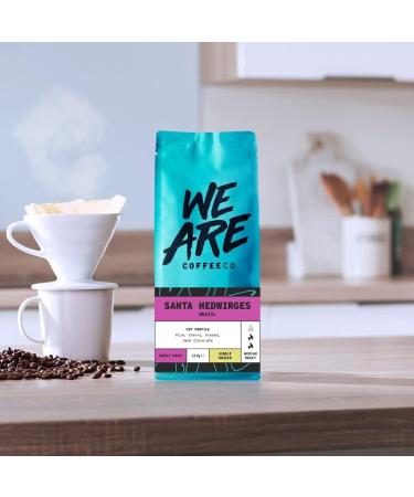 Coffee Beans 227g Bag Whole Bean Coffee Brazilian Coffee Beans Chocolate Nuts & Fruits Notes 100% Arabica Medium Roast Speciality Freshly Roasted Single Origin (We Are Coffee Co) Whole Bean 227 g (Pack of 1) - Buy Online on GoSupps.com