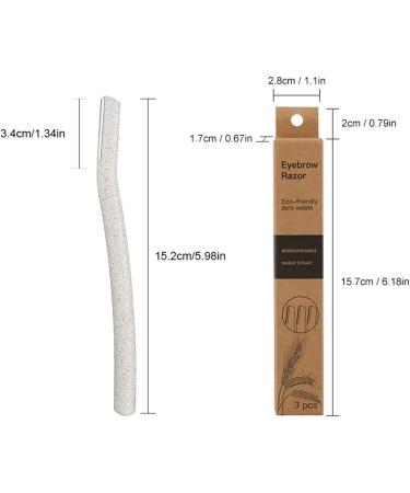 Dulspue Eyebrow Razor & Facial Hair Remover for Women | 3-Pack Eyebrow Shaver & Trimmer Tools  - Buy Online on GoSupps.com