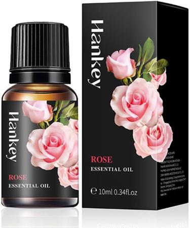 Pure Organic Rose and Lavender Essential Oil - 2 x 10ml for Diffusers Massage Aromatherapy Skin Care - Buy Online on GoSupps.com