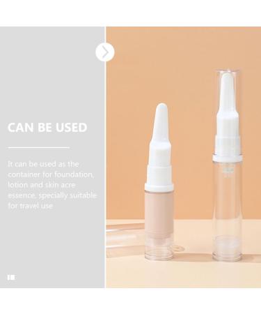 18 Pcs Liquid Foundation Bottle Travel With Cover Cream 12x1.9cmx3pcs Transparentx3pcs - Buy Online on GoSupps.com