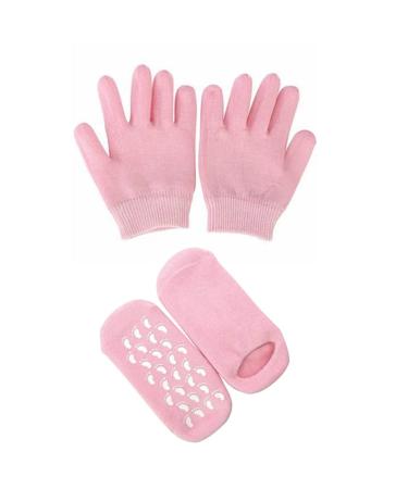 Gel Spa Sock Glove Moisturizing Gel Glove Sock Essential Oil Spa Glove Sock for Hand Feet Dry Skin Care 2Pairs