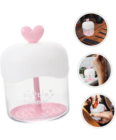minkissy 3pi ces Mousseur Shampoing Et Gel Douche Forme De C ur Transparent Lot Pour Nettoyage Visage Et Bain Produisant Mousse Instantan e Et Dense - Buy Online on GoSupps.com