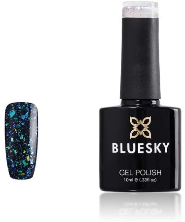 Bluesky Gel Nail Polish Galaxy 07 Cosmic Latte Glitter 10ml (Requires Curing Under UV LED Lamp)