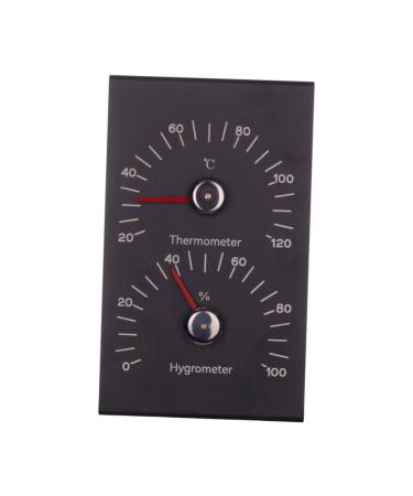 Colcolo sauna thermometer measuring device sauna temperature measuring device 2-in-1 monitor sauna accessories sauna room temperature measuring device for families indoors