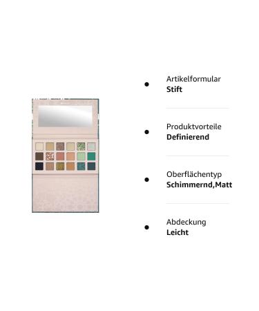 Essence Eyeshadow Palette by Merve - No. 01 Multicolored Vegan Eyeshadow 18 Shades Microplastic & Nanoparticle Free Perfume-Free 13.5g | International Shipping Available - Buy Online on GoSupps.com