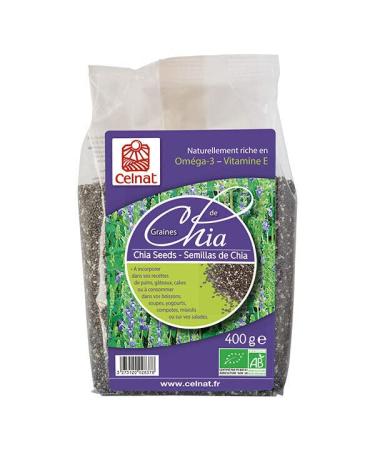 GRAINES DE CHIA COMPL TES 400G CELNAT UNIT